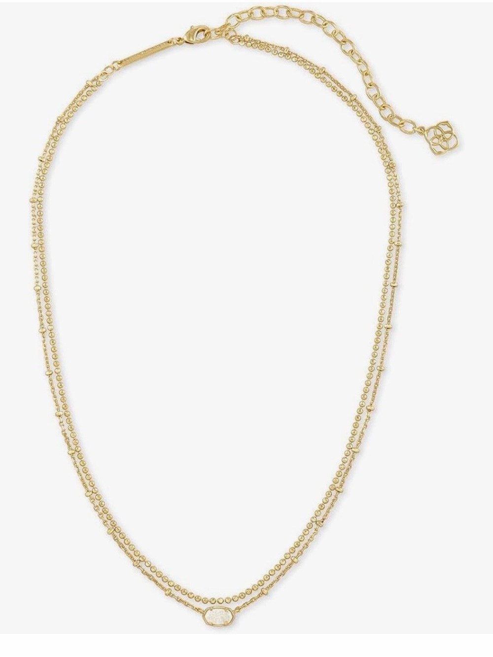 Kendra Scott Emilie Multi Strand Necklace, Fashion Jewelry for Women NWT